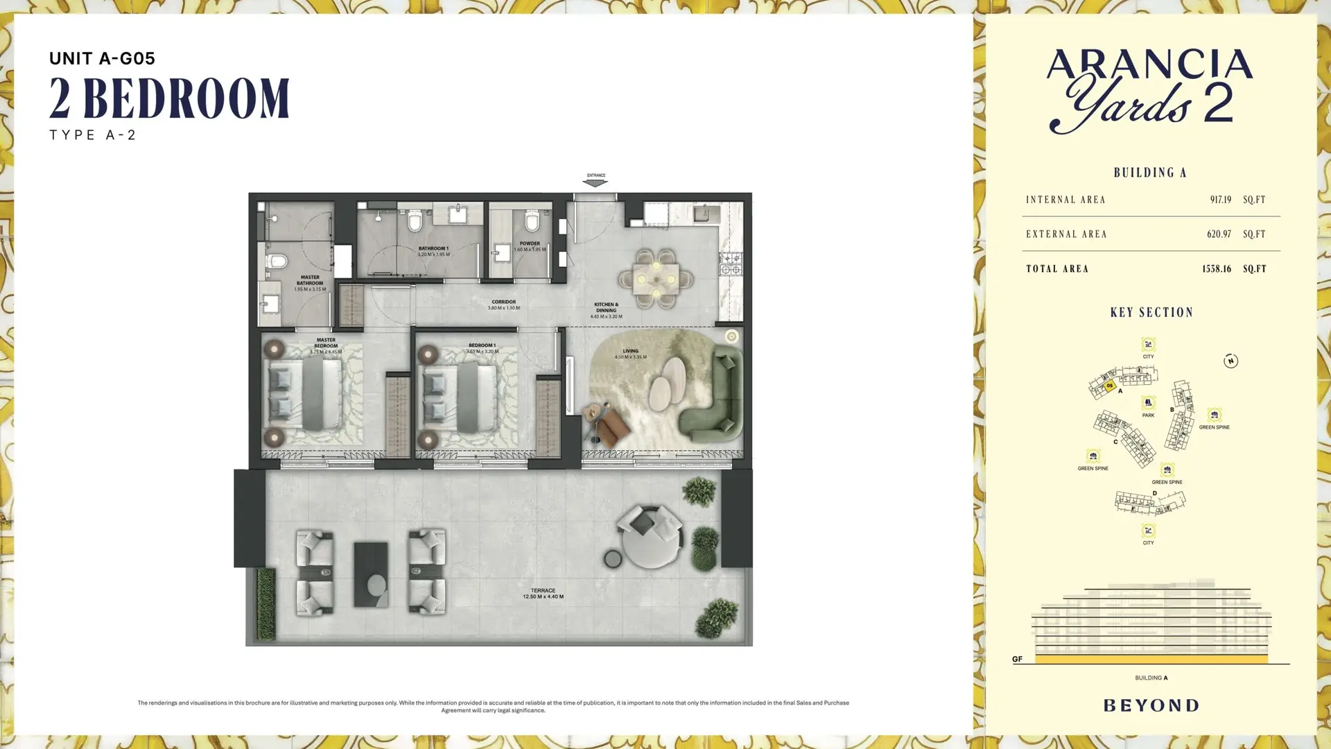 2 Bedroom Layout